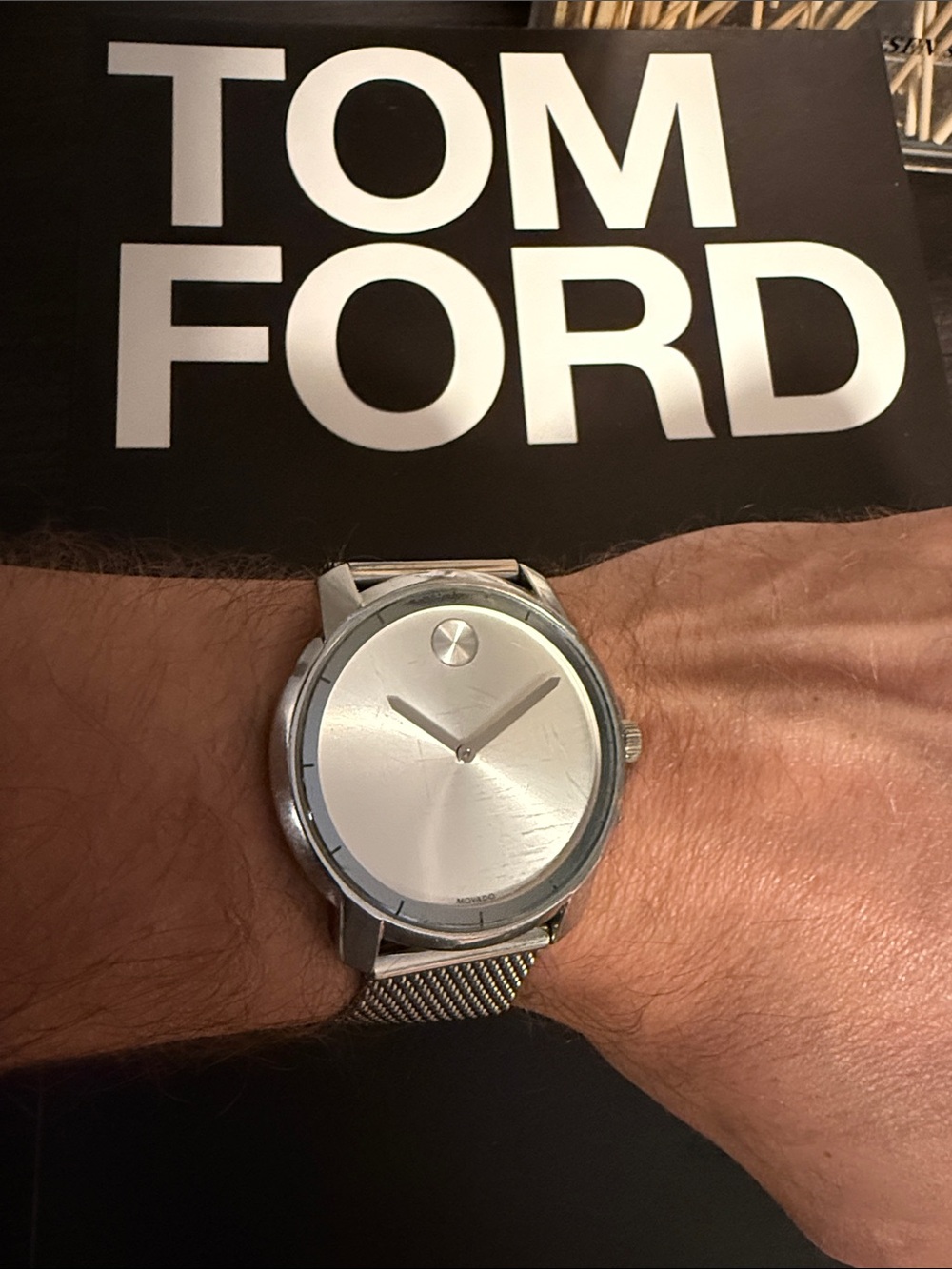 Movado Bold Swiss Quartz Watch